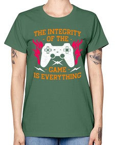 the integrity of the game 155# - video games -  Missy T-Shirt