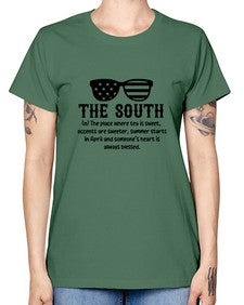 the south 1155# - western -  Missy T-Shirt