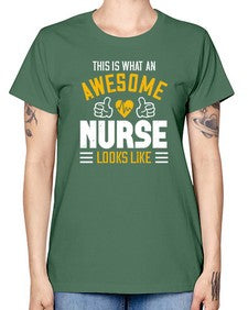 this is what an awesome Style 1548# - nurse -  Missy T-Shirt