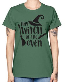 tiny witch in the oven 18# - witch -  Missy T-Shirt
