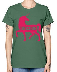 unicorn 440# - unicorn -  Missy T-Shirt