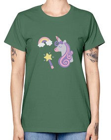 unicorn elements 455# - unicorn -  Missy T-Shirt