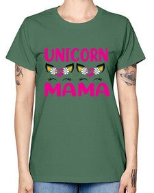 unicorn mama 473# - unicorn -  Missy T-Shirt