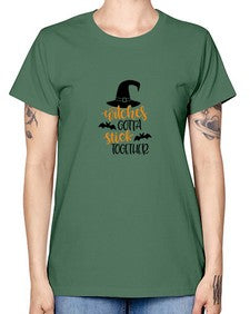 witches gotta stick together 5# - witch -  Missy T-Shirt