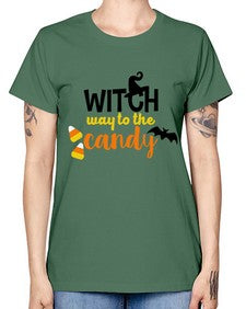 witchwaycandy 4# - witch -  Missy T-Shirt
