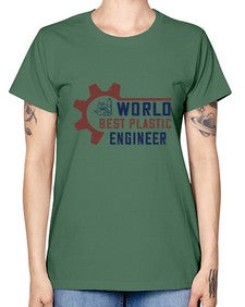 world best plastic engineer Style 477# - engineer -  Missy T-Shirt