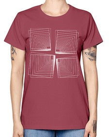 Abstract Shape 203# - art pop art -  Missy T-Shirt
