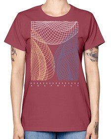 Abstract Shape 204# - art pop art -  Missy T-Shirt