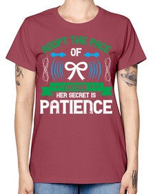Adopt the pace of nature her secret is patience Style 50# - Self awareness -  Missy T-Shirt