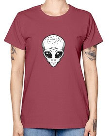 Alien 61# - ufo -  Missy T-Shirt