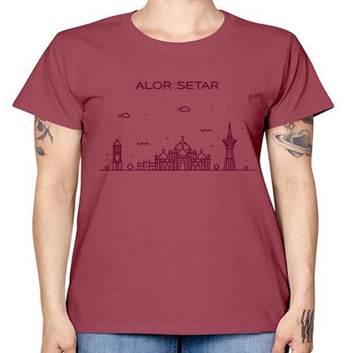 AlorSetar 310# - cities -  Missy T-Shirt