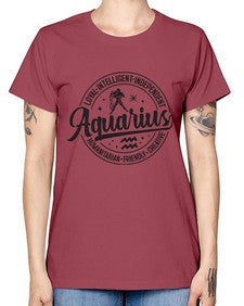 Aquarius 71# - aquarius -  Missy T-Shirt