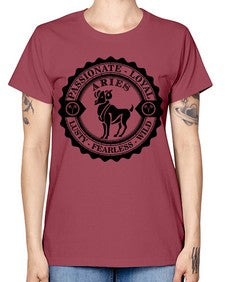 Aries 3# - aries -  Missy T-Shirt