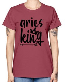 Aries king 108# - aries -  Missy T-Shirt