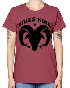 Aries king 110# - aries -  Missy T-Shirt