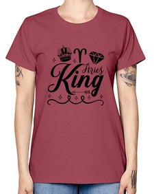 Aries king 111# - aries -  Missy T-Shirt