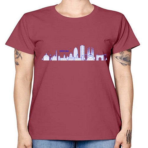 Barcelona 416# - cities -  Missy T-Shirt