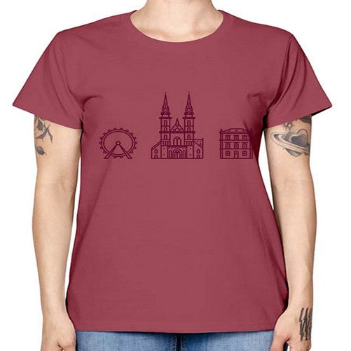 Basel 418# - cities -  Missy T-Shirt
