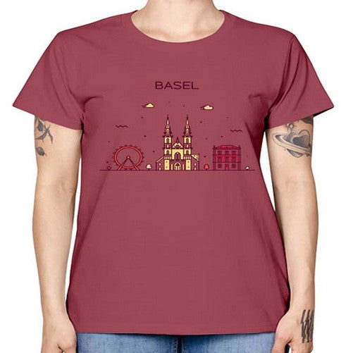 Basel 419# - cities -  Missy T-Shirt
