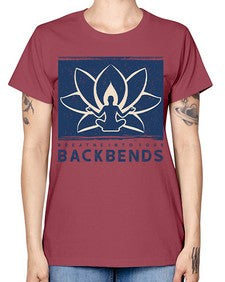 Breathe into Your Backbends 182# - yoga -  Missy T-Shirt