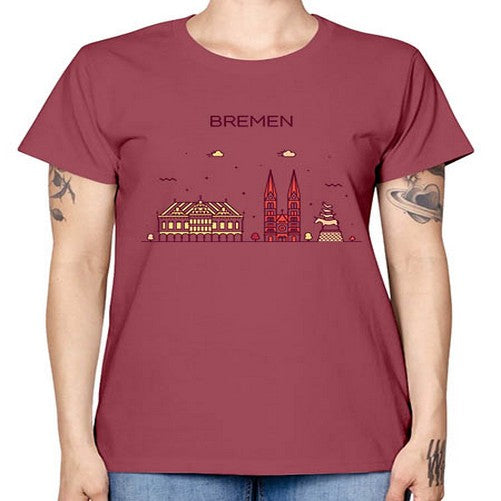 Bremen 493# - cities -  Missy T-Shirt