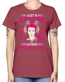 Capricorn chick 193# - capricorn -  Missy T-Shirt