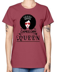 Capricorn queen 197# - capricorn -  Missy T-Shirt
