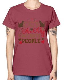 Cats Are My Favorite People Style 8# - cats -  Missy T-Shirt
