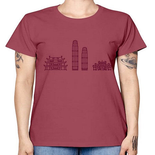 Changsha 554# - cities -  Missy T-Shirt