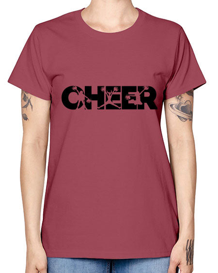 Cheer 1394# - cheer -  Missy T-Shirt