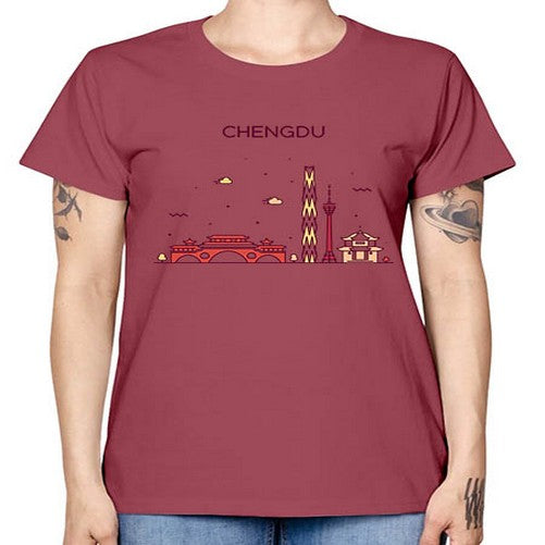 Chengdu 563# - cities -  Missy T-Shirt