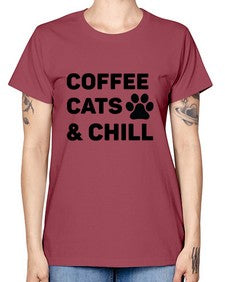 Coffee Cat Style 41# - cats -  Missy T-Shirt