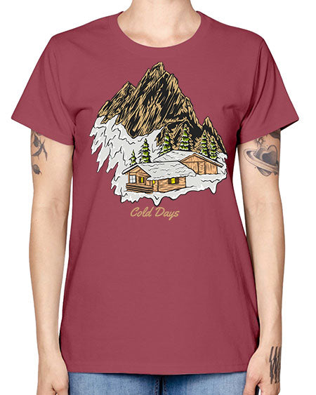 Cold Days 26# - nature -  Missy T-Shirt