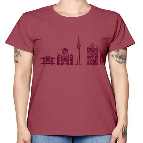 Colombo 598# - cities -  Missy T-Shirt
