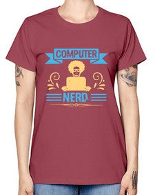 Computer Nerd 10# - computer -  Missy T-Shirt