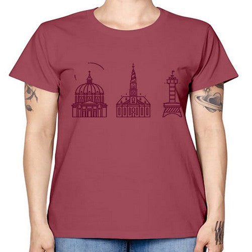 Copenhagen 624# - cities -  Missy T-Shirt