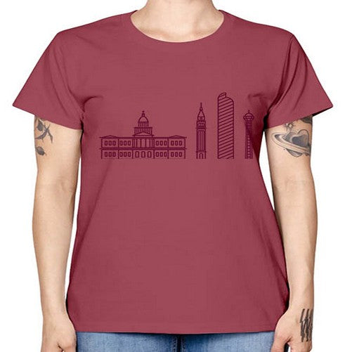 Denver 660# - cities -  Missy T-Shirt