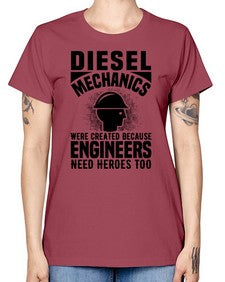 Diesel mechanics Style 709# - engineer -  Missy T-Shirt