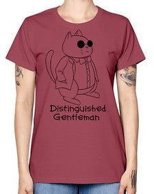 Distinguished Gentleman - cats -  Missy T-Shirt