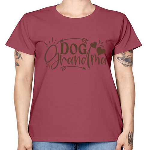 Dog Grandma Style 101# - dogs -  Missy T-Shirt
