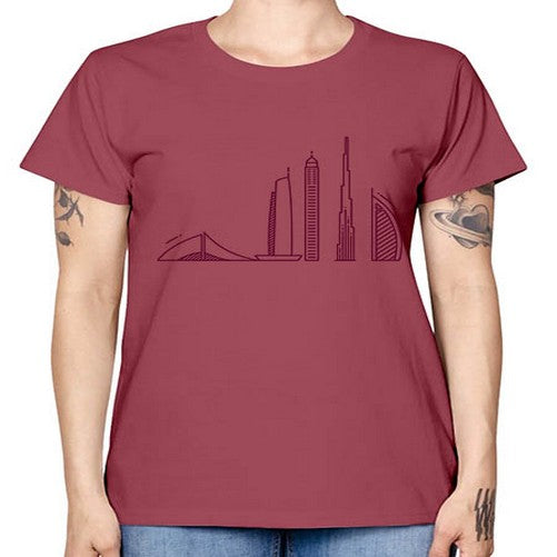 Dubai 686# - cities -  Missy T-Shirt