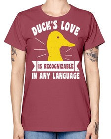 Ducks love Style 49# - ducks -  Missy T-Shirt