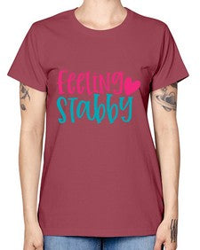 Feeling Stabby Nurse Style 780# - nurse -  Missy T-Shirt