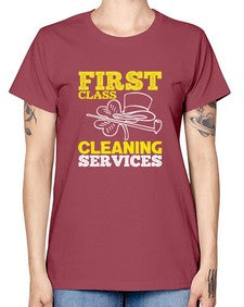 First class cleaning service Style 159# - cleaner -  Missy T-Shirt