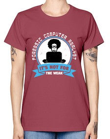 Forensic computer analyst 46# - computer -  Missy T-Shirt
