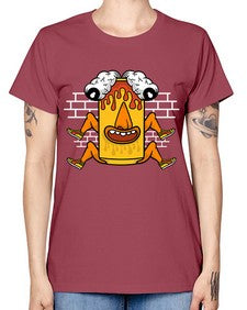 Fuck the weekend 128# - cartoon general -  Missy T-Shirt