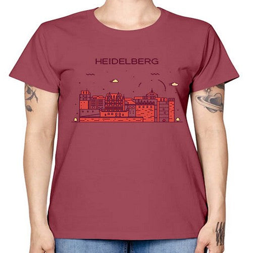 Heidelberg 833# - cities -  Missy T-Shirt