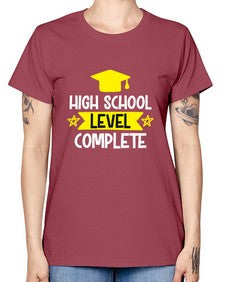 High School Level Complete 351# - twelfth grade -  Missy T-Shirt