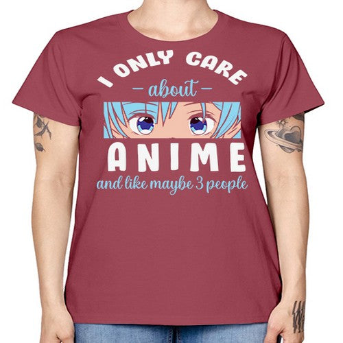 I Only Like People Anime Japanese 241# - anime -  Missy T-Shirt