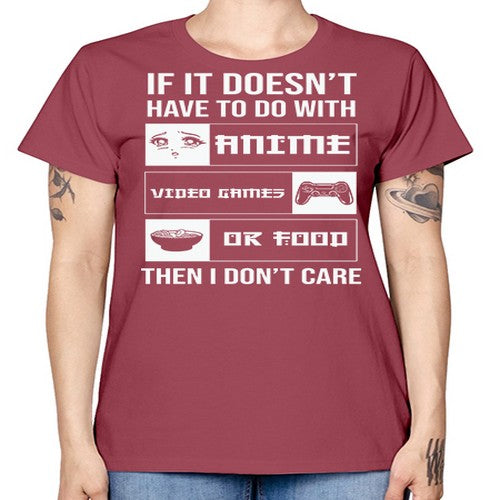 If It NotAnime Game Or Anime 246# - anime -  Missy T-Shirt